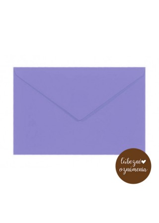 Pastelová obálka C6 90g - violet